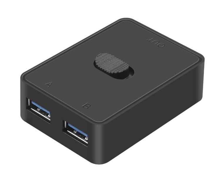 Przełącznik USB 3.0 adapter KVM USB, dwukierunkowy przełącznik 2 w  1