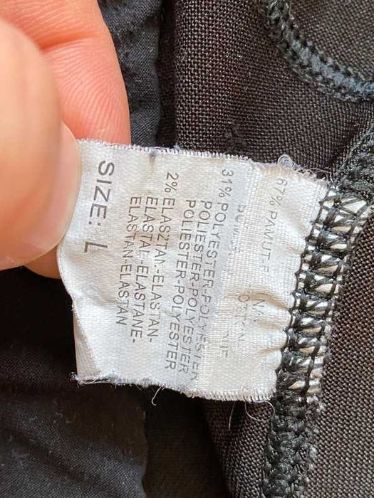 Spodnie elastyczne leginsy dresy L