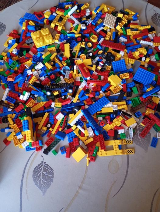 Zestaw klocków Lego Duplo + Classic/ Kolejka na baterie / Stan BDB