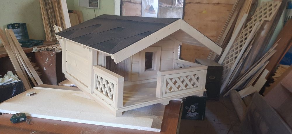 Будка для кота утеплена В НАЯВНОСТІ