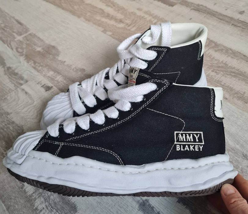 Кросівки кеди MMY  Maison Mihara  Yasuhiro  blackey og sole canvas