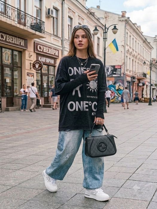 Елегантна жіноча сумочка в стилі Gucci Blondie / GG Supreme