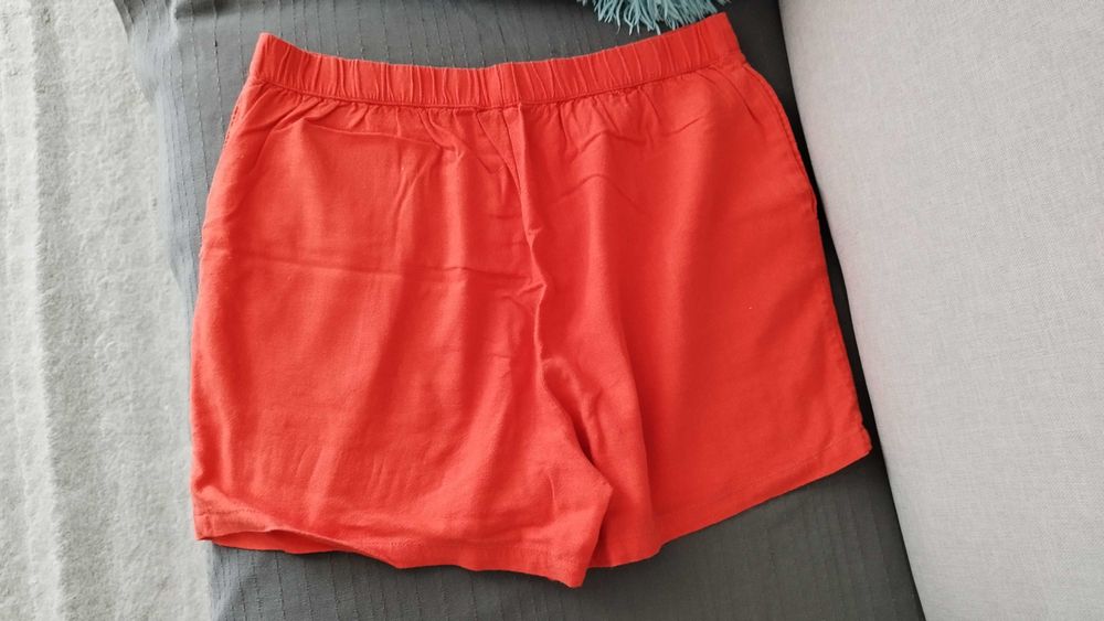 Lniane szorty Vero Moda