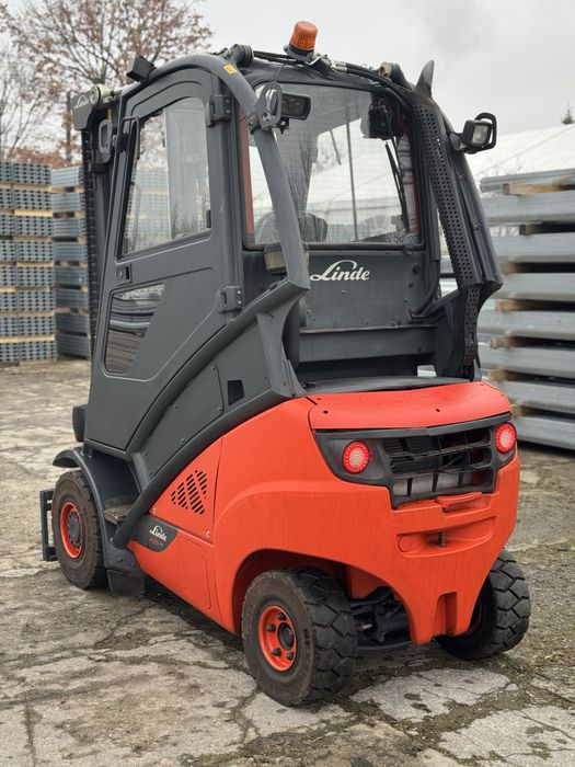 LINDE [2016] wózek widłowy 2500kg PRZESUW 2.5 t 2500kg kabina diesel