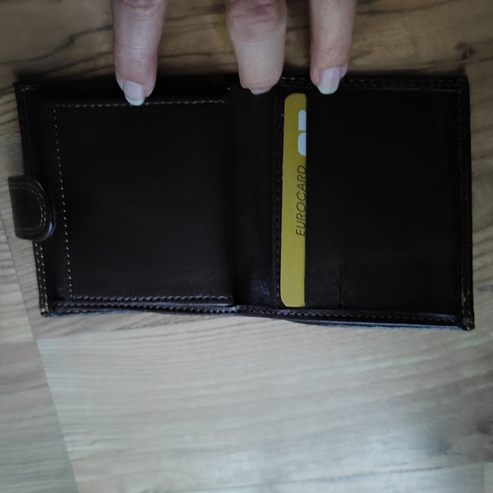 Portfel męski z ekoskóry