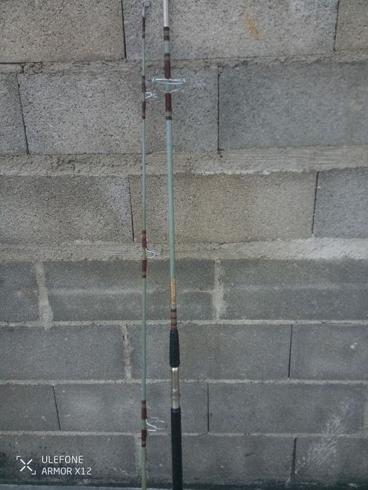 Canas de pesca usadas