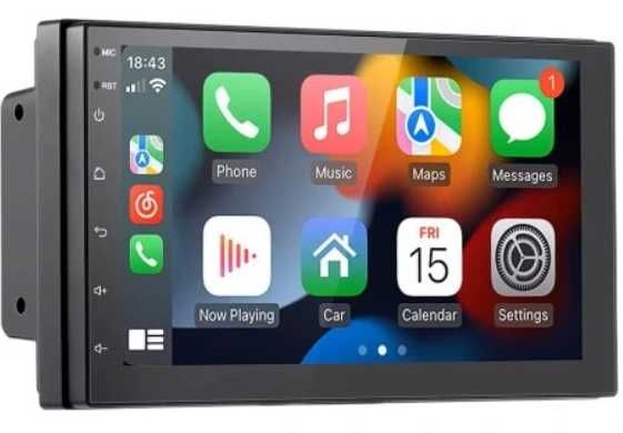 NOWE radio samochodowe 2 DIN 7" ANDROID 14 GPS USB BT RDS