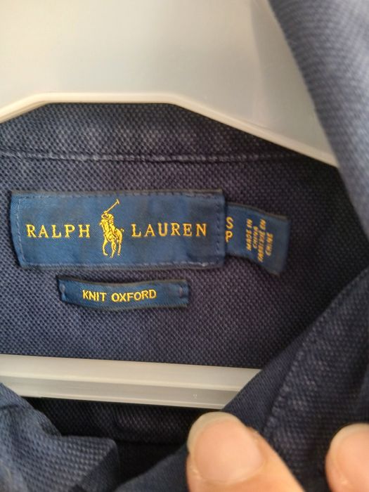 Granatowa bawełniana koszula damska Ralph Lauren  roz s