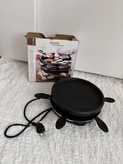 Raclette grill grillowanie