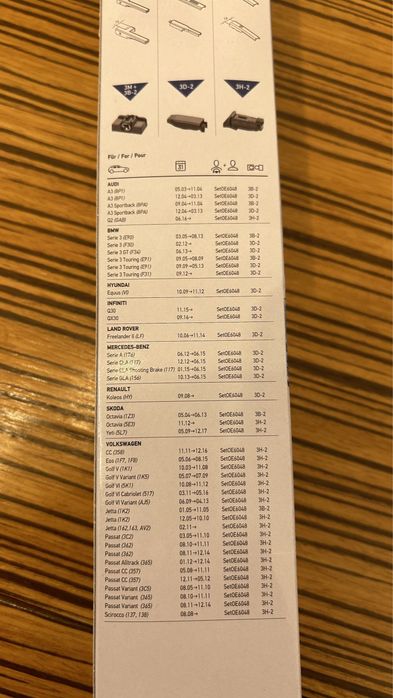 Escovas Limpa Pára Brisas marca Hella - Novas