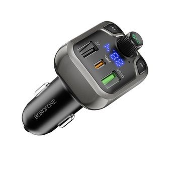 Transmiter FM BC38 Flash MP3, Bluetooth - Typ C + 2x USB+microSD 20Wat