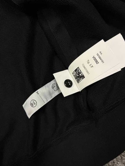 Кофта stone island Чорна НОВА з патчем