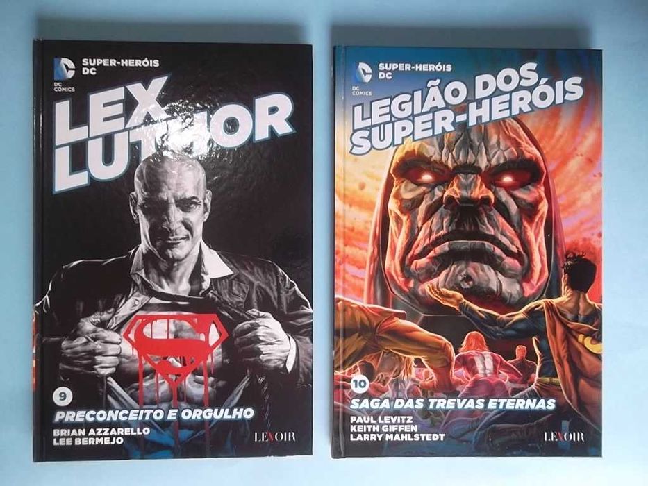 Colecção SUPER-HERÓIS DC - Editora LEVOIR - 8 volumes