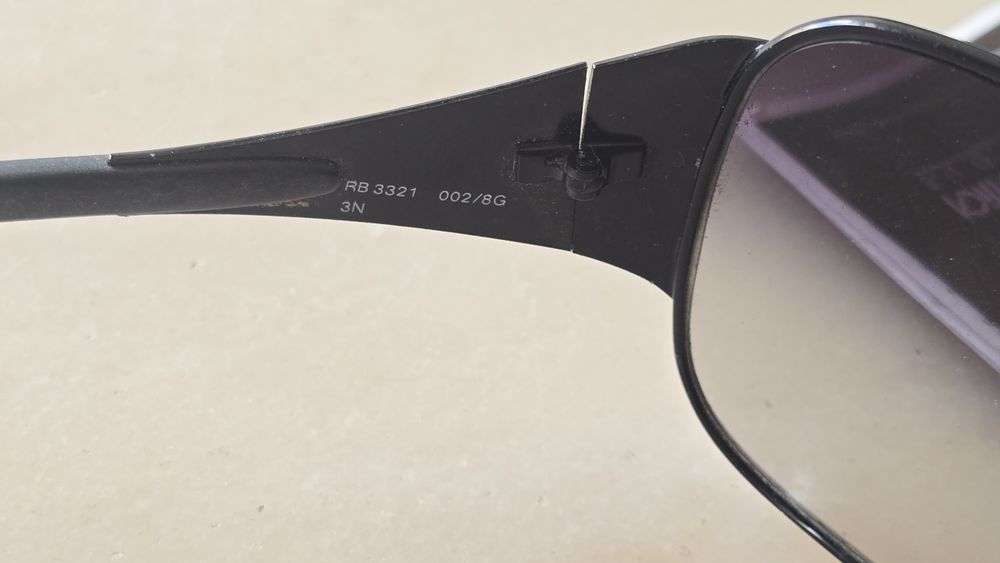 Óculos de Sol Ray-Ban RB3321 002/8G (Modelo Máscara / Raridade)
