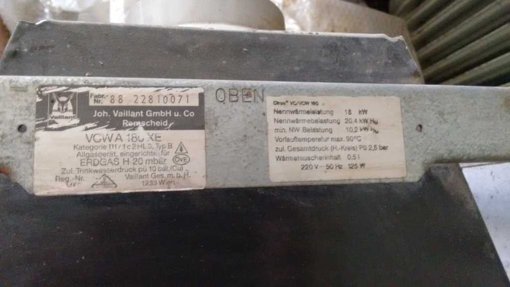 Газовый Двухконтурный Котёл Vaillant T4
