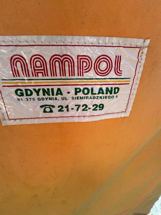 Namiot 3-osobowy Nampol Gdynia – duży przedsionek