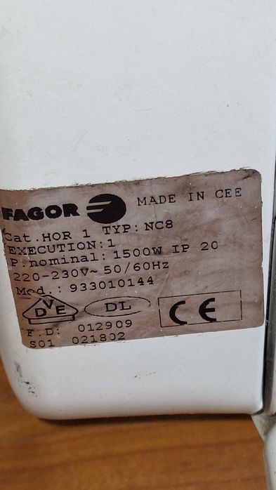 Aquecedor a Óleo FAGOR