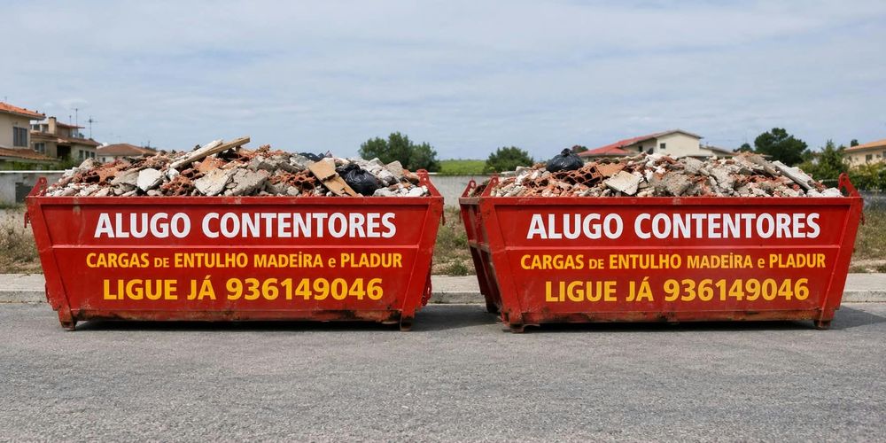 Faço cargas de entulho