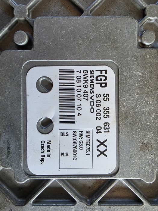 komputer sterownik silnika Opel Vectra C lift 07 r 1,8 140 km z18xer sprawny