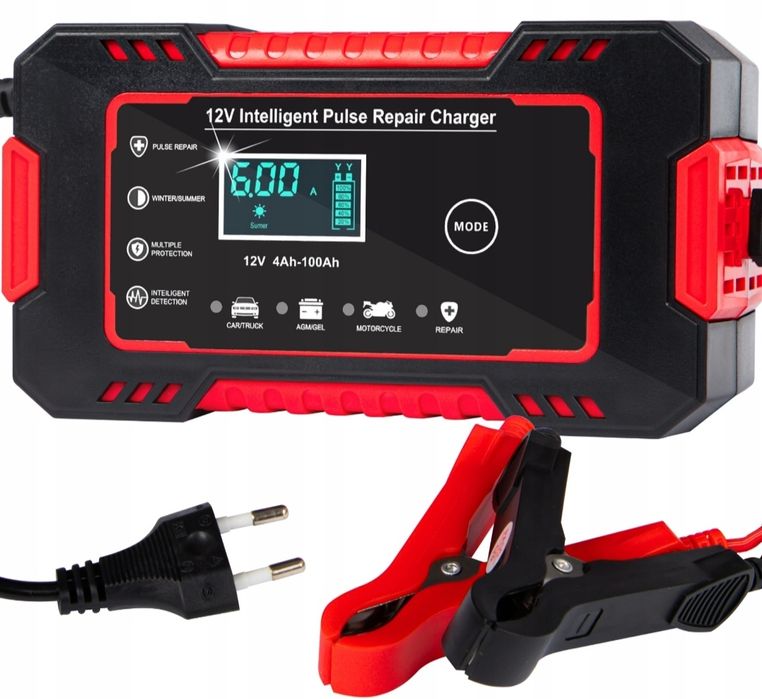 NOWY prostownik 6A / 12V