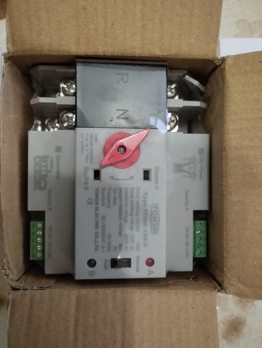 Продам АВР, автоматичний ввод резерву. При необхідності змонтую.