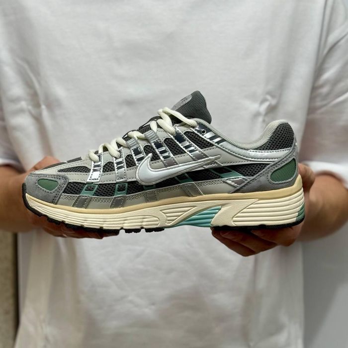 Кросівки Кроссовки Nike P-6000 Grey Green Серый Зелёный Сірий Зелений Кросовки демісезон
