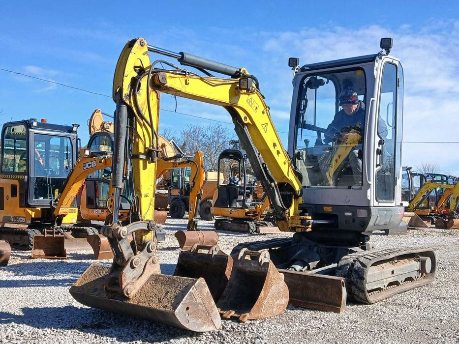 Minikoparka Wacker Neuson. EZ28 z VDS 2014 roku 1 WŁ waga 3000kg