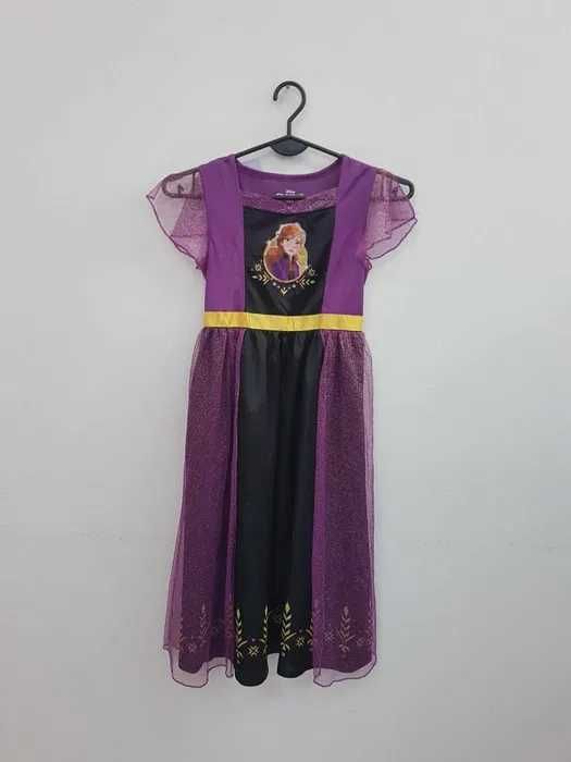 Sukienka przebranie Anna Kraina Lodu rozmiar 128 134 cm. GP034