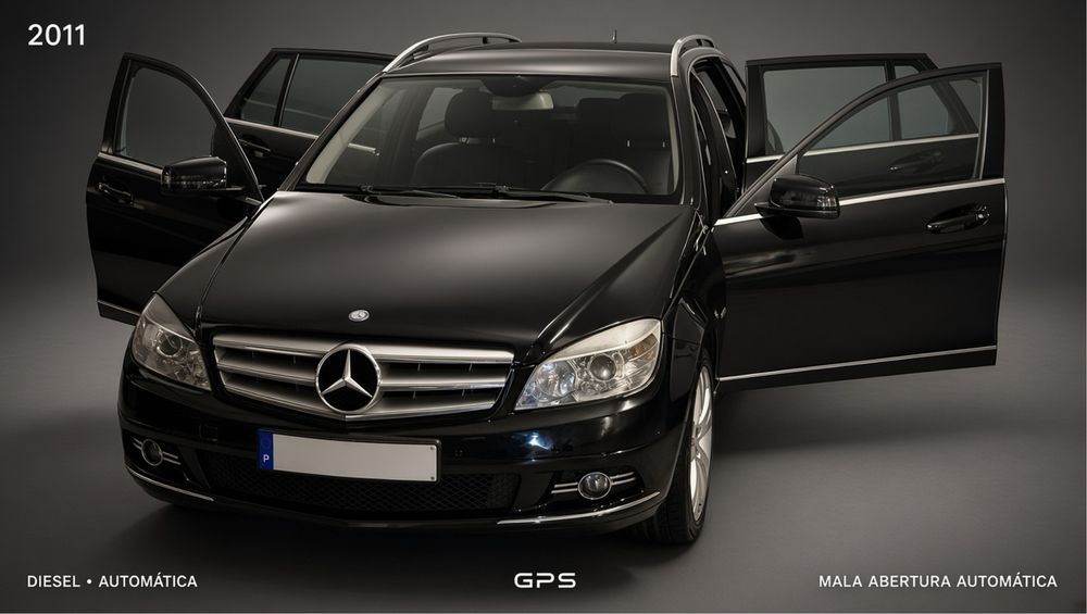 2011 - Mercedes C200d (cx AUTOMÁTICA)