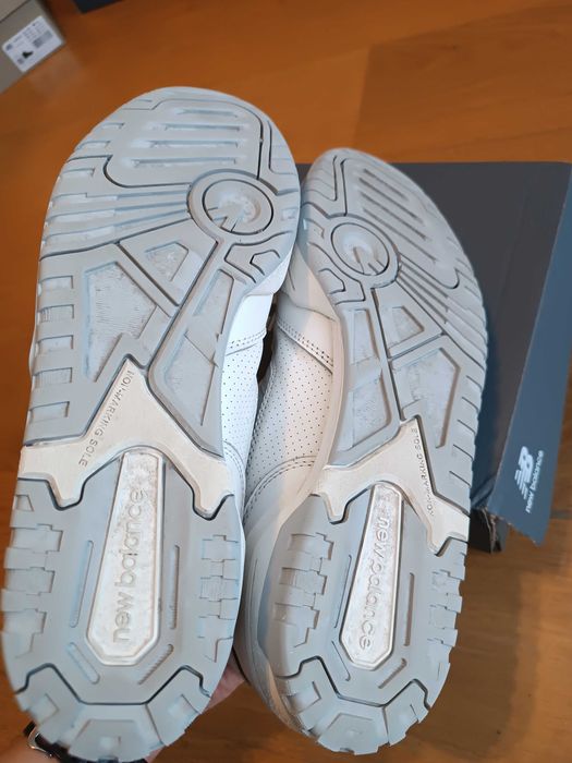 New Balance 650 (białe, skórzane)
Rozmiar: 46
Stan: noszone mało