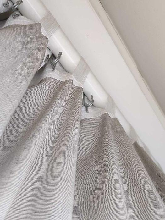 Cortinas com varão invisível