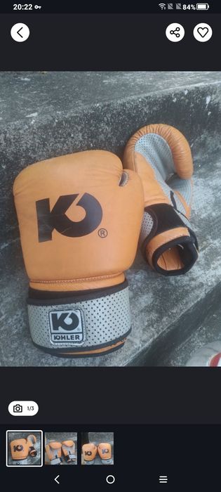 Luvas de boxe - tamanho adulto negociável