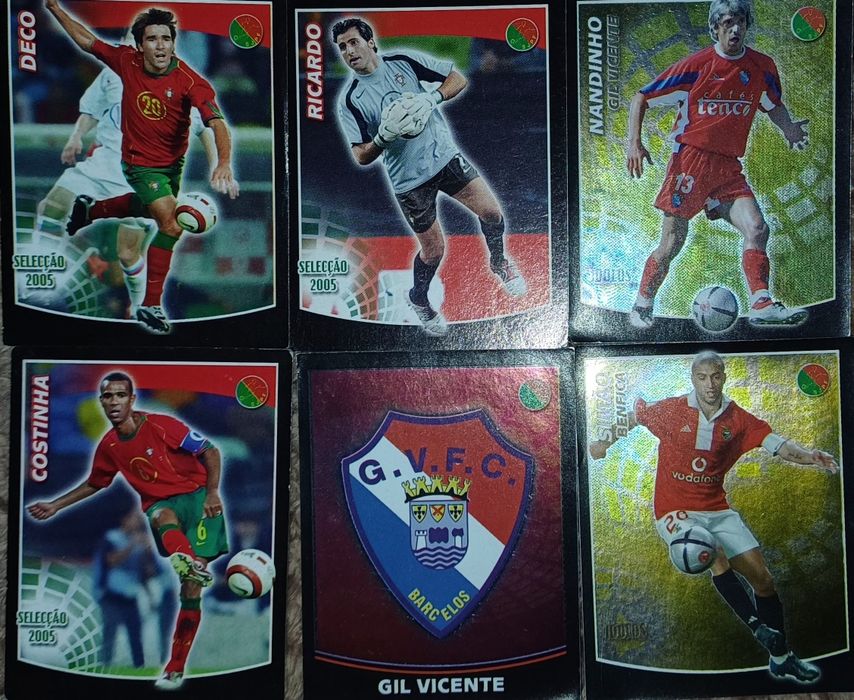 Cromos Futebol 2005/2006 Impecáveis