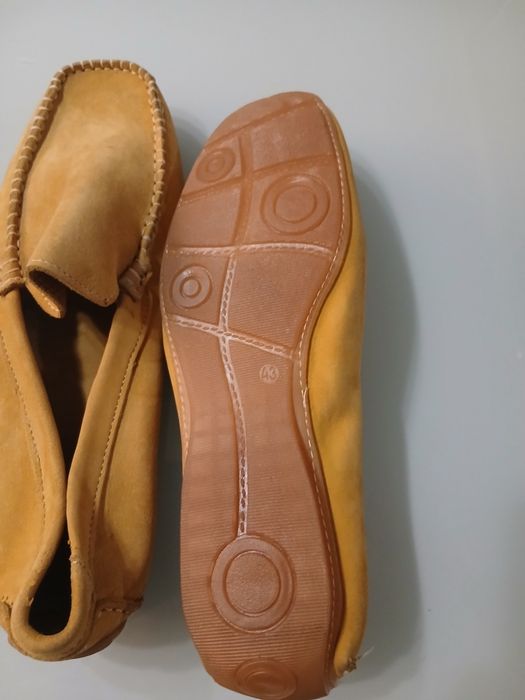 Buty mokasyny beżowe skóra 100% exstra jakość ,nowe cena 279 zł.
