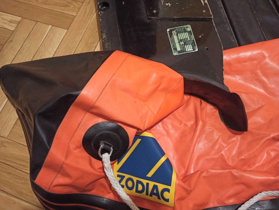 Ponton Zodiac lata 80