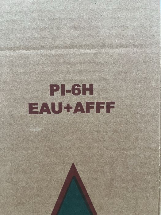 Entintor modelo PI-6H AFFF