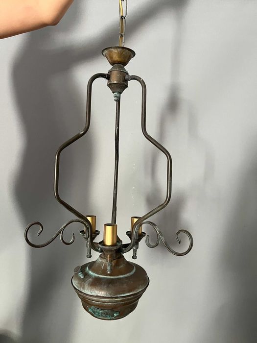 Candeeiro de Teto Rústico