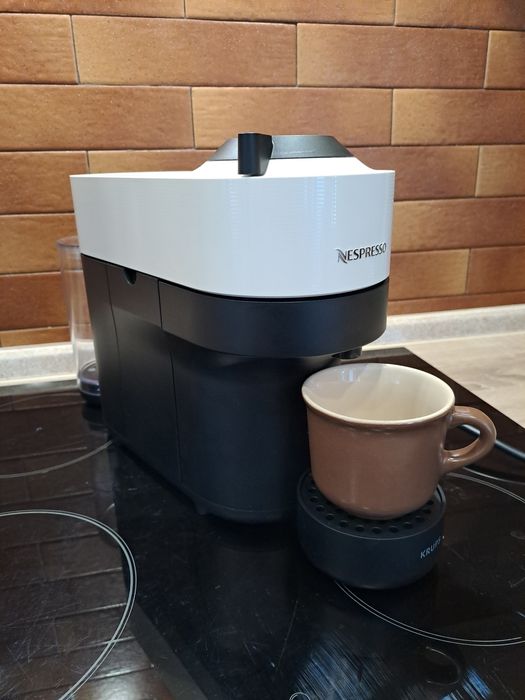 Кавомашина, Капсульна кавоварка Nespresso Vertuo Pop XN9201 White, як
