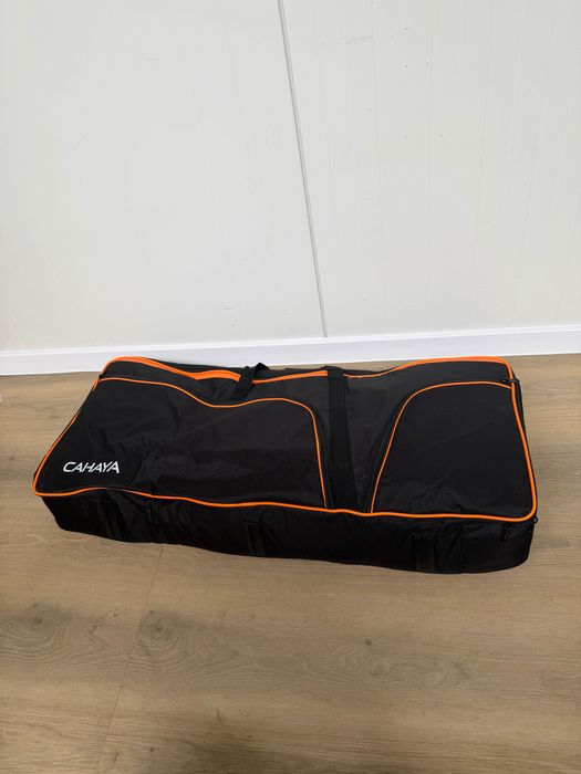 CAHAYA Torba na klawiaturę 61 klawiszy, etui na keyboard, torba Przenośna 600D tkanina Oxford o grubości 12 mm
