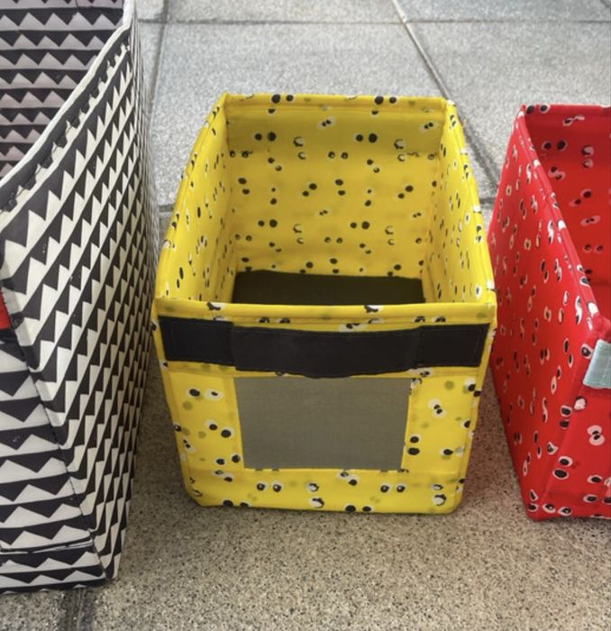 3 caixas de arrumação - IKEA