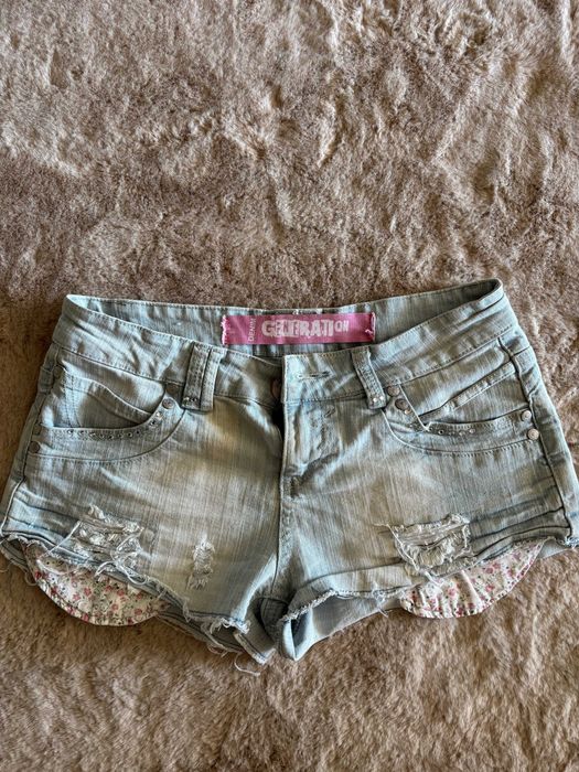 Krótkie spodenki jeansowe rozmiar S
