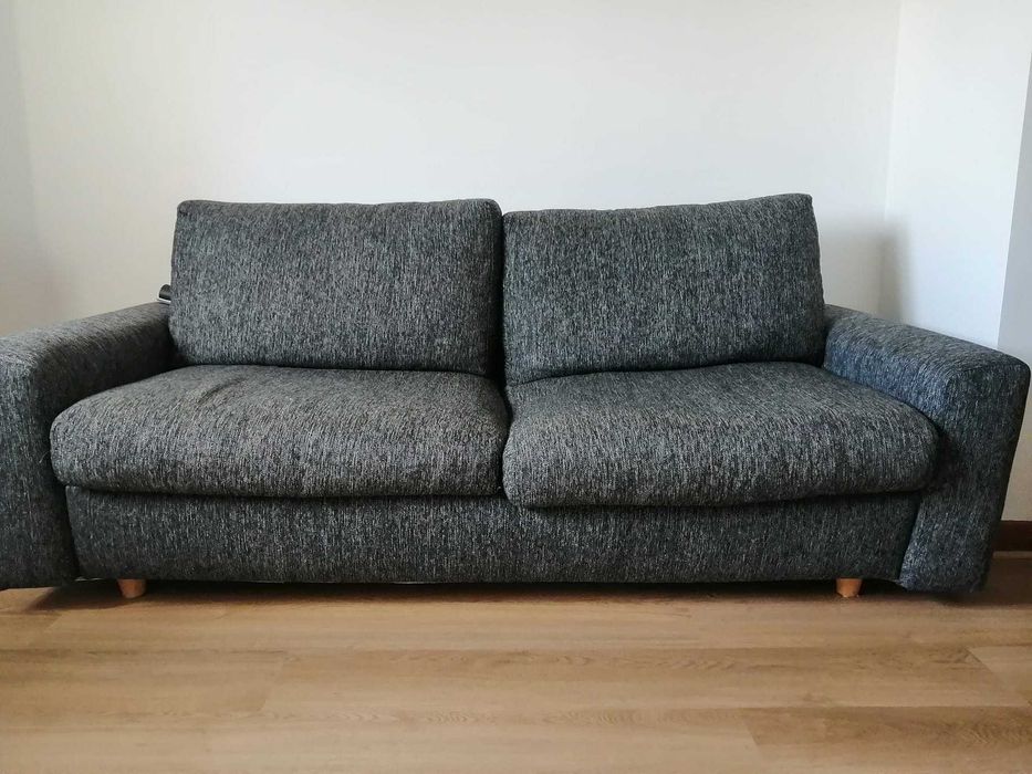 Conjunto elegante sofá & poltrona