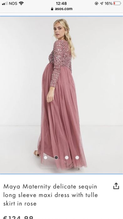 Vestido maternidade - gravida