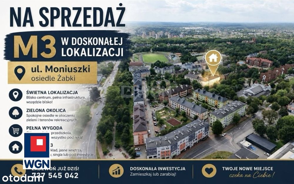 M3 z niskim czynszem w doskonałej lokalizacji - Ża