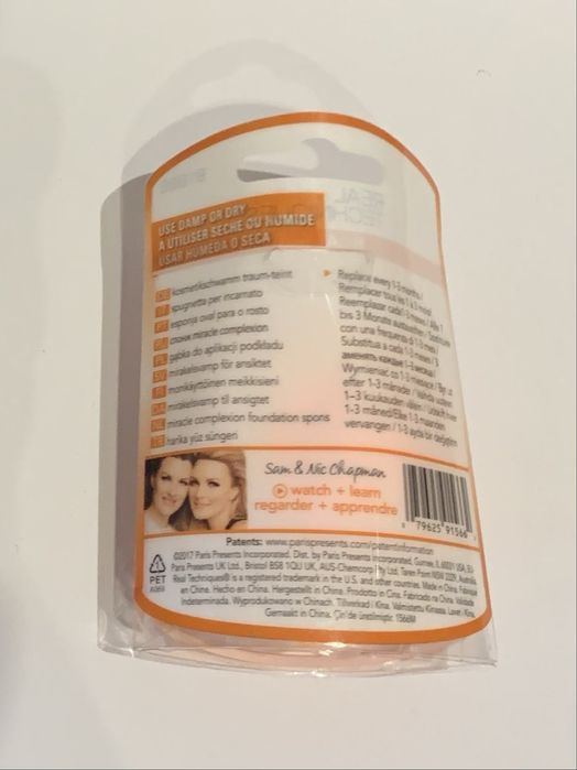 Спонж для макіяжу Real Techniques Miracle Complexion Sponge