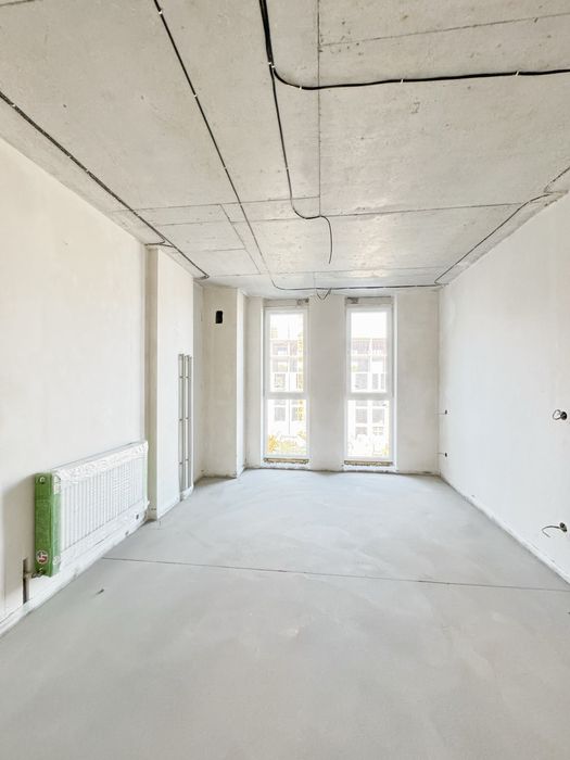 2к квартира під чистовий ремонт 65,99 м²