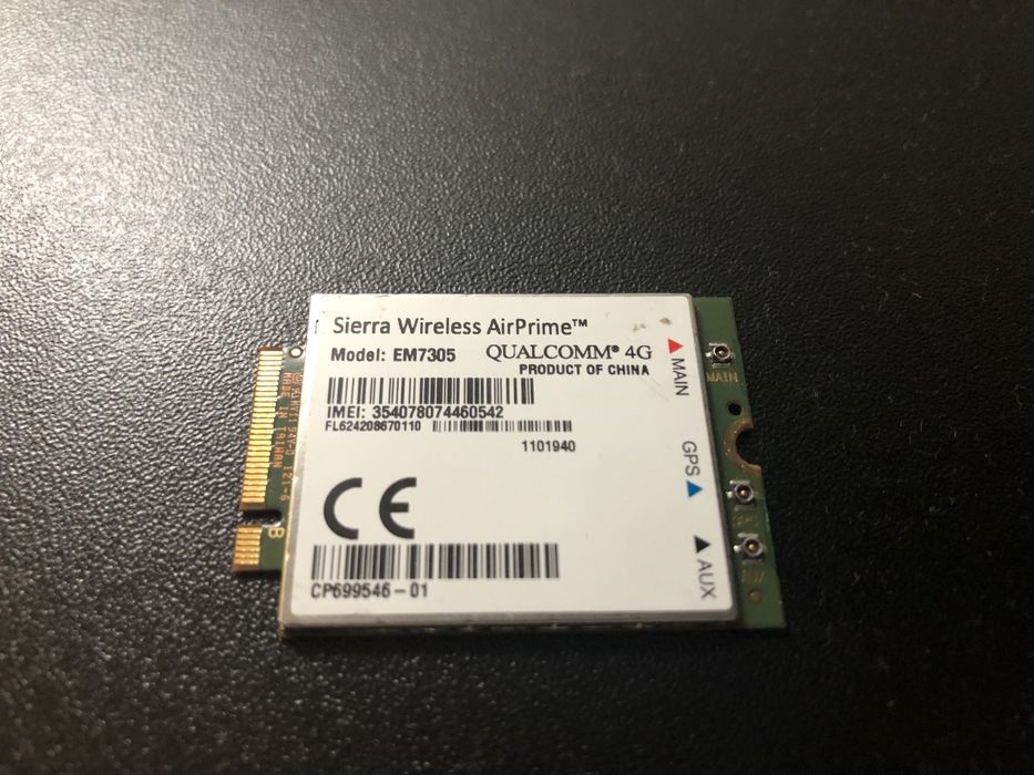 Modem WWAN Qualcomm Sierra AirPrime EM7305 4G