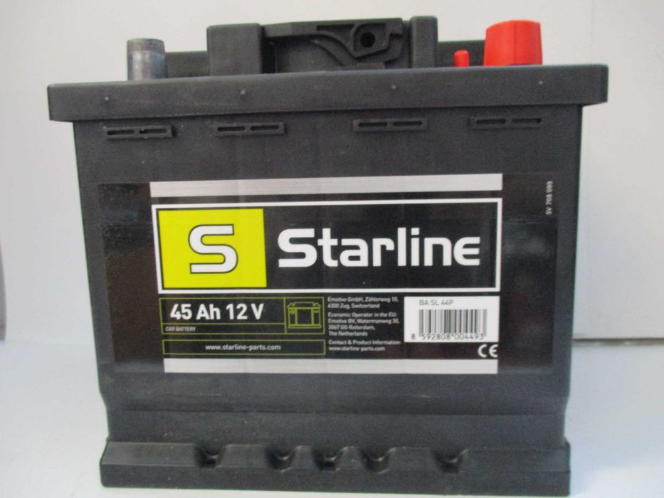 Akumulator 45AH/400A +P 12V 207X175X190 Starline 3 lata gwarancji