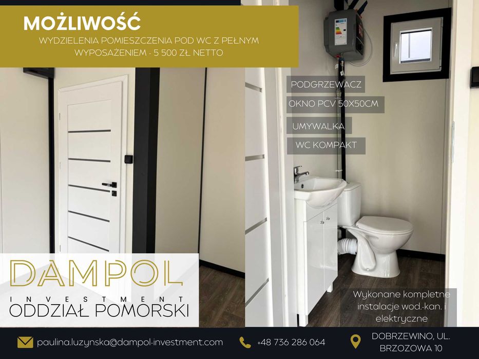 Pawilon usługowy 7x3/21m2/biuro/sklep/mobilny/domek/kontener