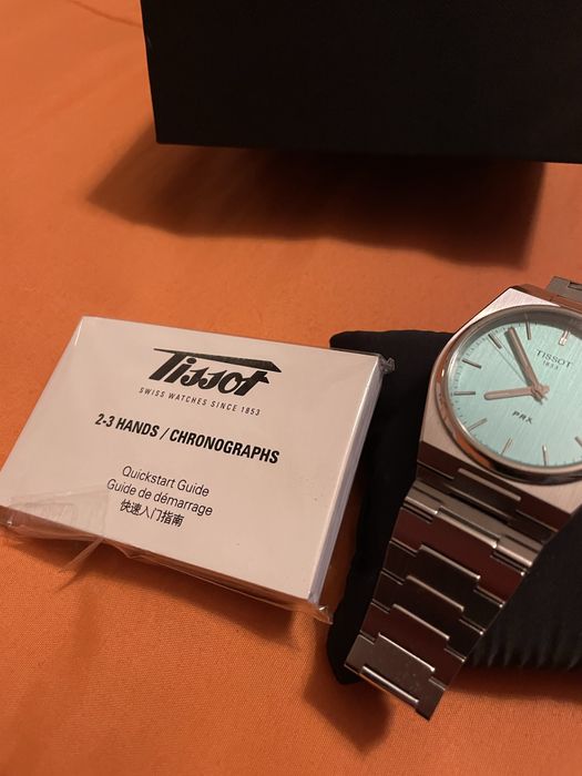Relogio Tissot PRX Verde Agua
